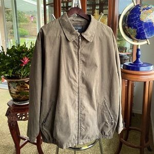 Vintage Britches Suede Leather Jacket (Tan) - 2XL